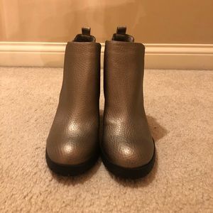 Sam & Libby Gold Booties